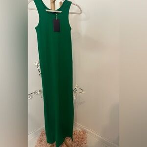 Maxi Green Cotton Dress 👗💚 From 🇹🇷